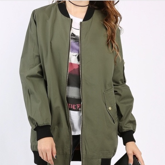 green spring jacket